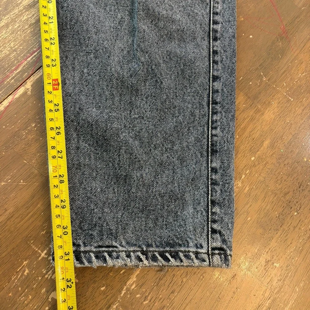 Vintage Levi's Silvertab Jeans Mens 38x32 Acid Stone Wash Fade Grunge Baggy